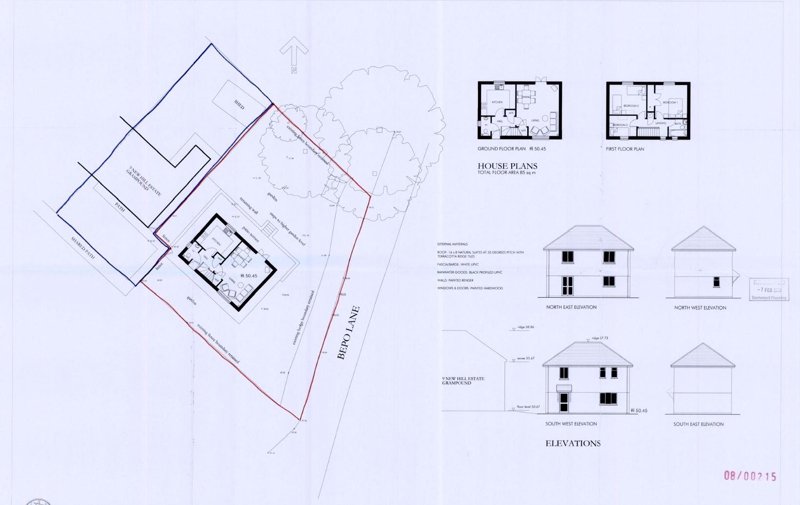 3 bed property in New Hill Estate, Grampound